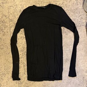 Reformation Ribbed Long Sleeve Top